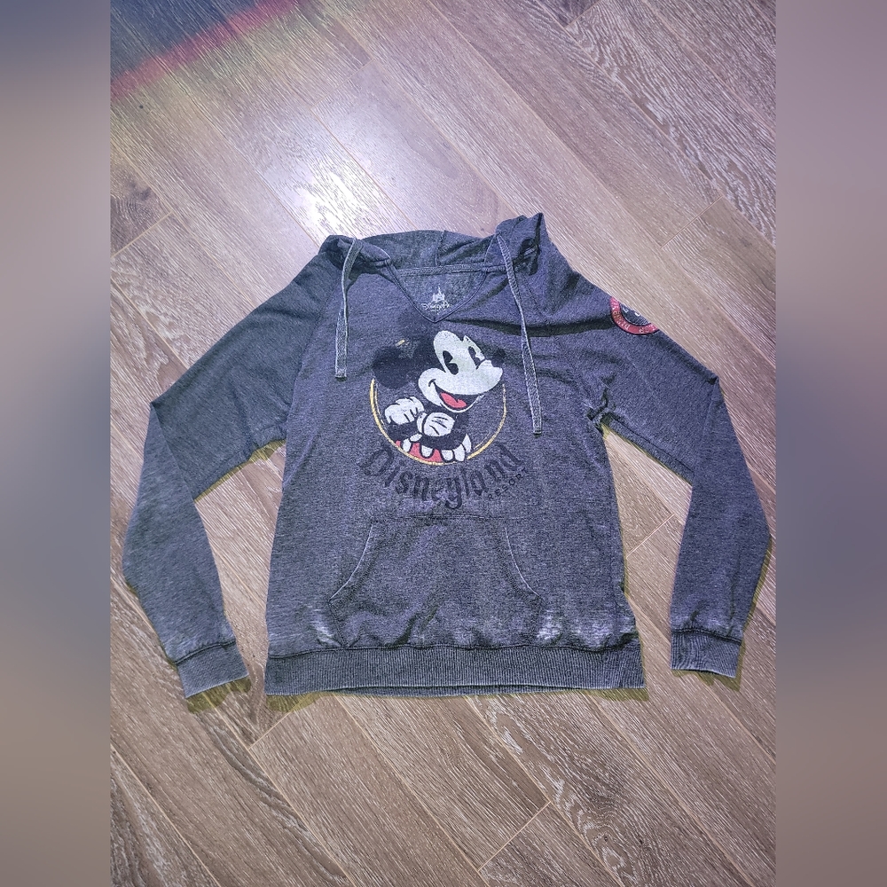 Disney Mickey Mouse Heather Grey Hoodie